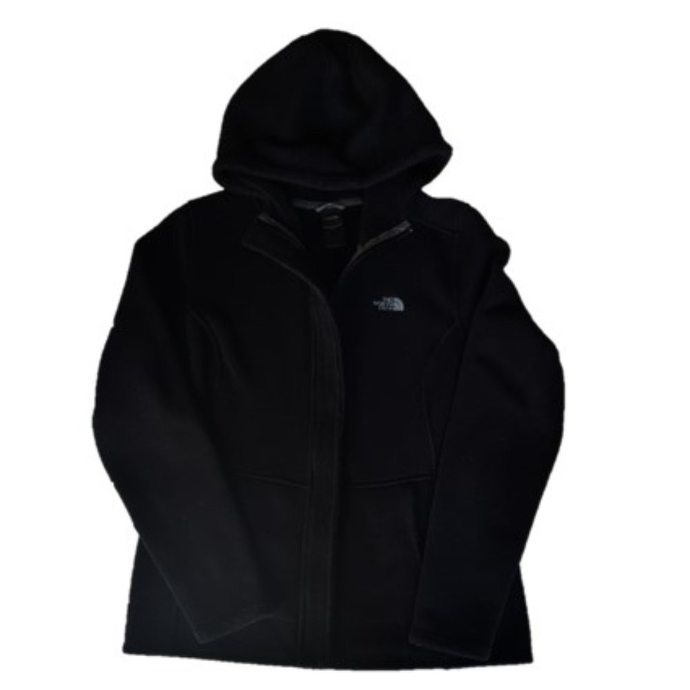 The North Face Black Hooded Insulated Jacket Size Large